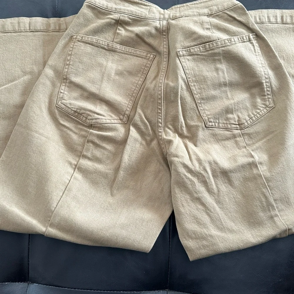 Madewell Emmett Wide-Leg Chinos - Brown